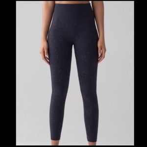 Navy Blue Speckled Leggings